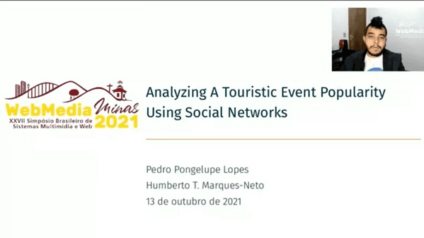 Analyzing A Touristic Event Popularity Using Social Networks