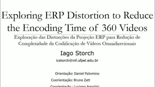 Exploring ERP Distortions to Reduce the Encoding Time of 360 Videos