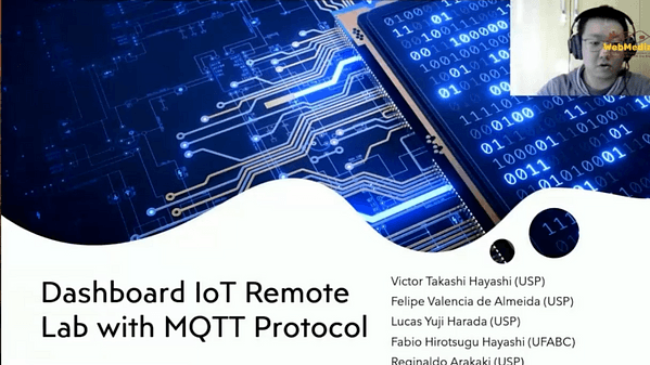 Dashboard IoT Remote Lab with MQTT Protocol