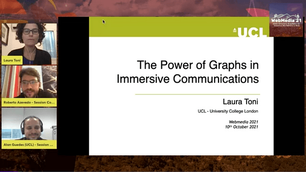 The power of graphs in immersive communications