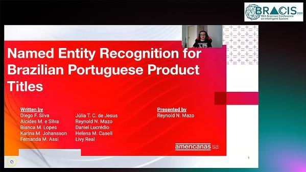 Named Entity Recognition for Brazilian Portuguese Product Titles