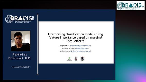Interpreting classification models using feature importance based on marginal local effects