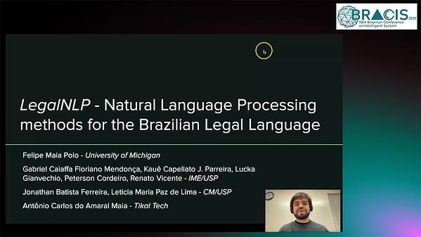 LegalNLP - Natural Language Processing methods for the Brazilian Legal Language