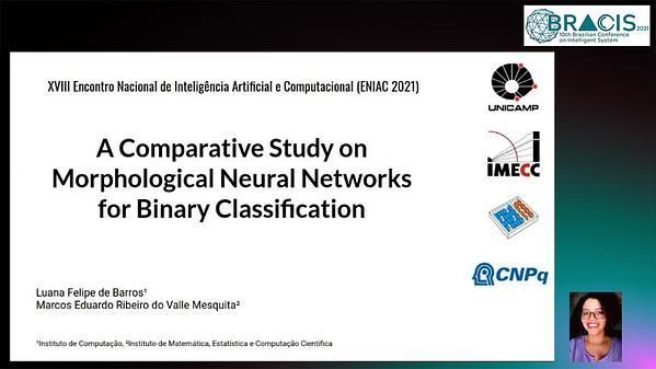 A Comparative Study on Morphological Neural Networks for Binary Classification