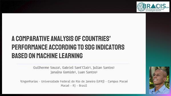 A Comparative Analysis of Countries' Performance According to SDG Indicators based on Machine Learning