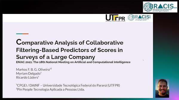 Comparative Analysis of Collaborative Filtering-Based Predictors of Scores in Surveys of a Large Company