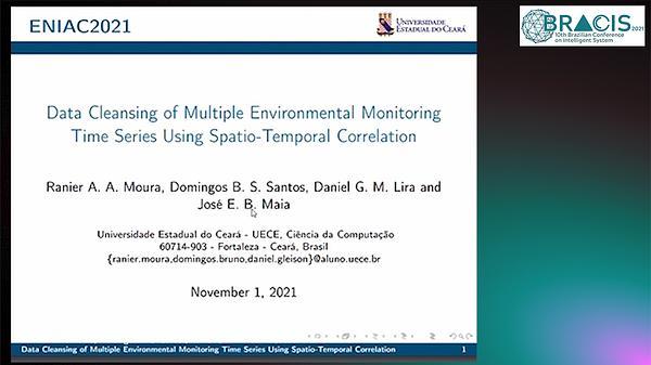 Data Cleansing of Multiple Environmental Monitoring Time Series Using Spatio-Temporal Correlation