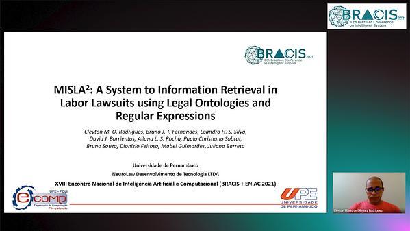 MISLA2: A System to Information Retrieval in Labor Lawsuits using Legal Ontologies and Regular Expressions