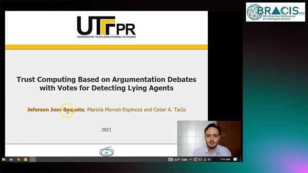 Trust Computing Based on Argumentation Debates with Votes for Detecting Lying Agents