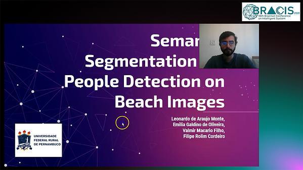 Semantic Segmentation for People Detection on Beach Images