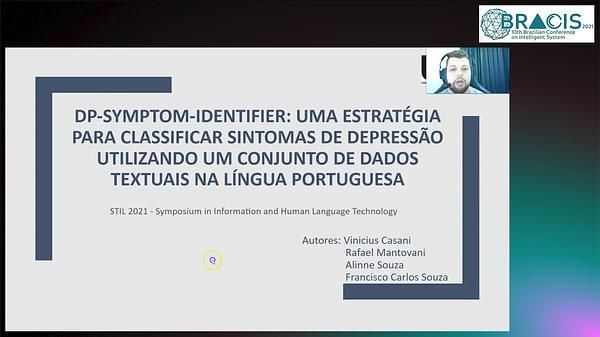 DP-Symptom-Identifier: uma estratégia para classificar sintomas de depressão utilizando um conjunto de dados textuais na língua portuguesa