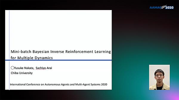 Mini-batch Bayesian Inverse Reinforcement Learning for Multiple Dynamics