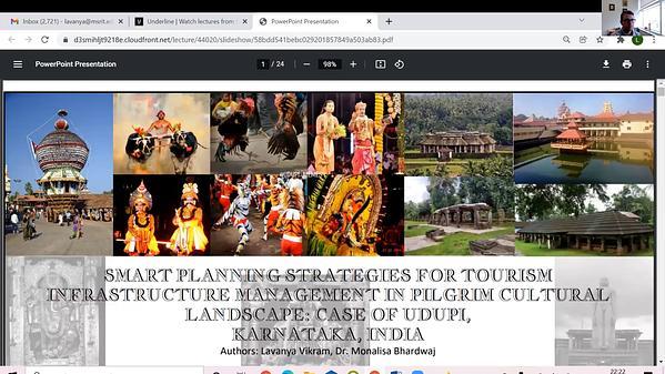 Smart planning strategies for tourism infrastructure management in pilgrim cultural landscape: Case of Udupi, Karnataka, India
