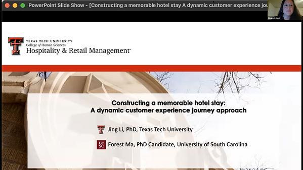 Constructing a memorable hotel stay: A dynamic customer experience journey approach