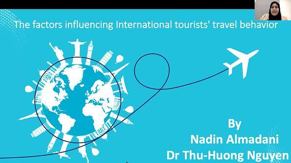 The factors influencing International tourists' travel behaviors