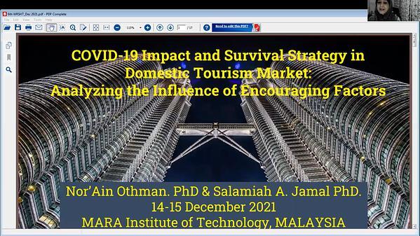 Covid-19 impact and survival strategy in domestic tourism market: Analyzing the influence of encouraging factors
