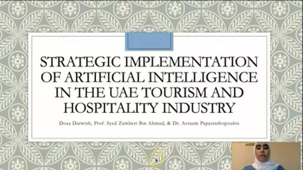 Strategic implementation of artificial intelligence in the UAE tourism and hospitality industry
