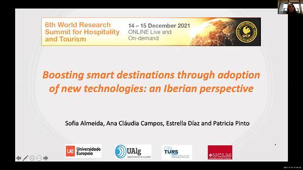 Boosting smart destinations through adoption of new technologies: An Iberian perspective