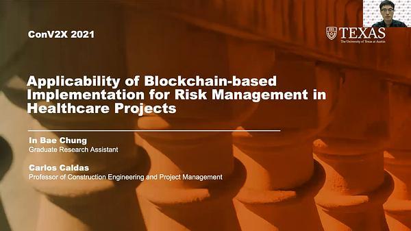 Applicability of Blockchain-based Implementation for Risk Management in Healthcare Projects