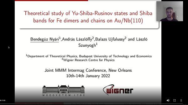 Theoretical study of Yu-Shiba-Rusinov states and Shiba bands for Fe dimers and chains on Au/Nb(110)