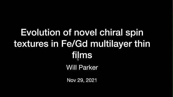 Evolution of Novel Chiral Spin Textures in Fe/Gd Based Multilayers