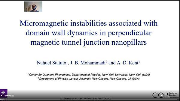 Reduction of power consumption and micromagnetic instabilities associated with domain wall dynamics in perpendicular magnetic tunnel junction nanopillars