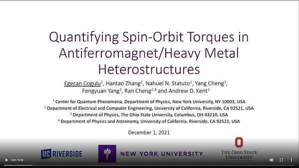 Quantifying Spin-Orbit Torques in AFM/HM Heterostructures