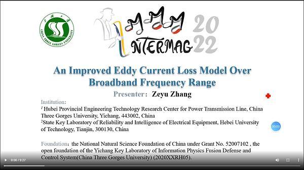 An Improved Eddy Current Loss Model Over Broadband Frequency Range