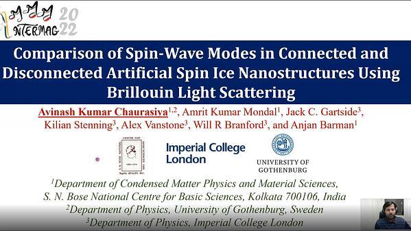 Comparison of Spin-Wave Modes in Connected and Disconnected Artificial Spin Ice Nanostructures using Brillouin Light Scattering