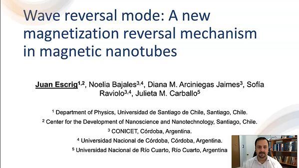 Wave reversal mode: A new magnetization reversal mechanism in magnetic nanotubes