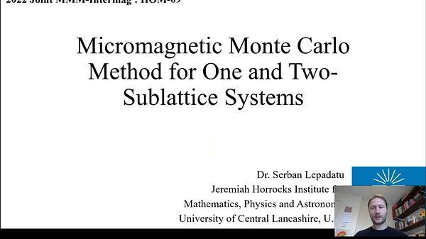 Parallel Micromagnetic Monte Carlo Method for Computation of Thermodynamic Equilibrium States in One and Two-Sublattice Systems