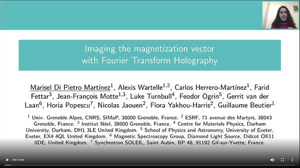 Imaging the Magnetization Vector with Fourier Transform Holography