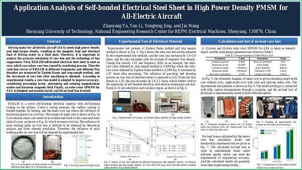 Application Analysis of Self-bonded Silicon Steel Sheet in High Power Density SPMSM