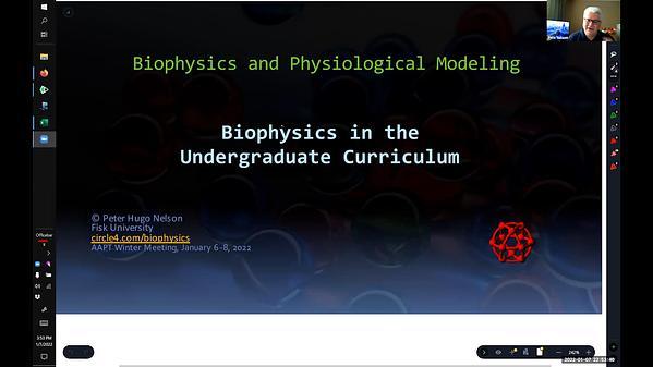 Biophysics in the Undergraduate Curriculum