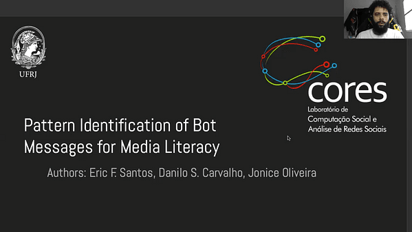 Pattern Identification of Bot Messages for Media Literacy