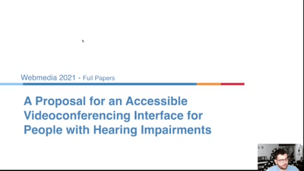Uma proposta de interface de videoconferência acessível para pessoas com deficiência auditiva