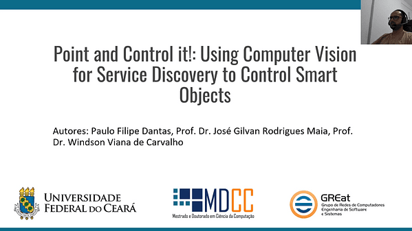 Point and Control it! Using Computer Vision for Service Discovery to Control Smart Objects