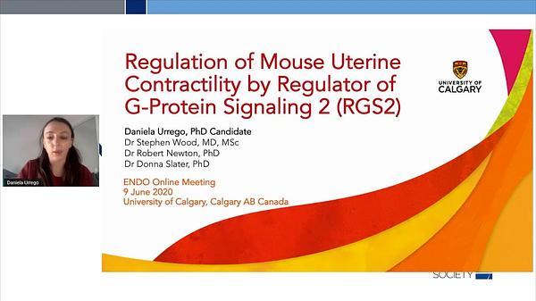 Regulation of Mouse Uterine Contractility by Regulator of G-Protein Signalling 2
