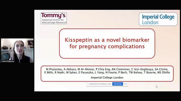 Kisspeptin as a Biomarker for Pregnancy Complications