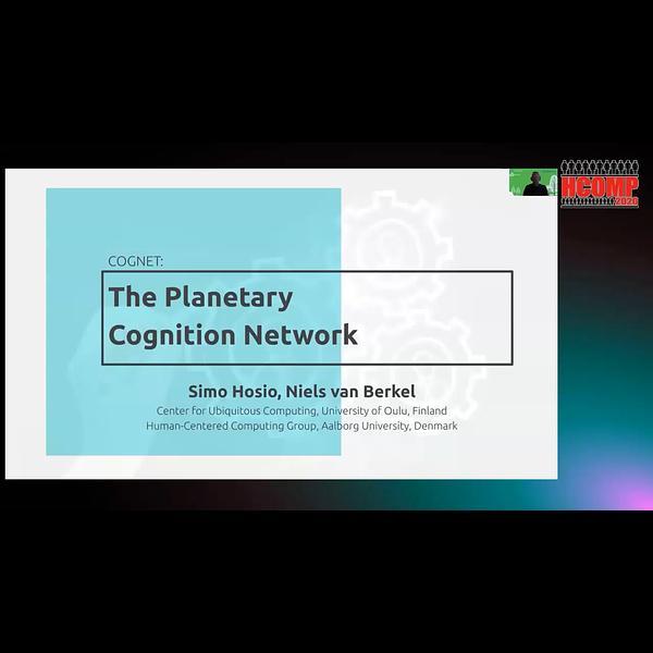 COGNET: The Planetary Cognition Delivery Network