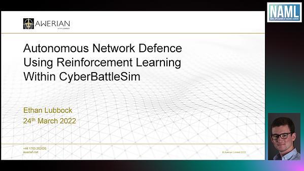 Autonomous network defence using Reinforcement Learning within CyberBattleSim