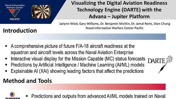 Visualizing the Digital Aviation Readiness Technology Engine (DARTE) with the Advana Platform