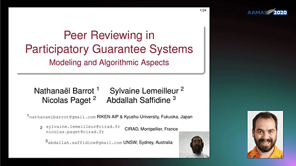 Peer Reviewing in Participatory Guarantee Systems