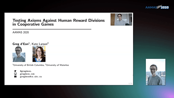 Testing Axioms Against Human Reward Divisions in Cooperative Games