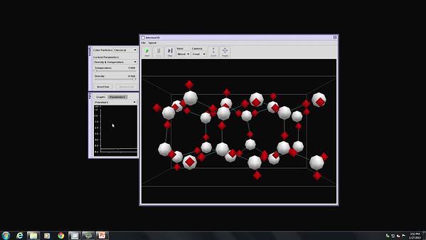 Molecular Dynamics MOOC 1.2.6. Simulation of Water Molecule with WMD