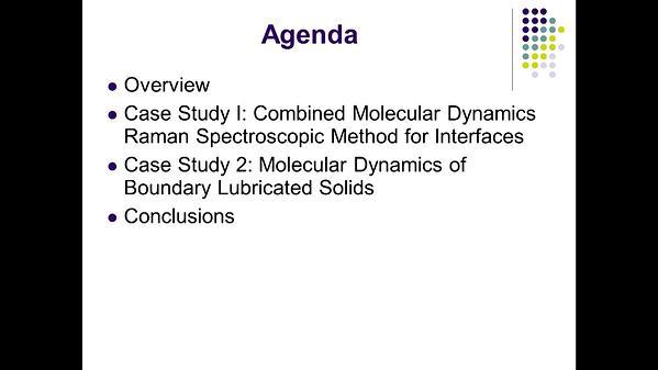 Molecular Dynamics MOOC 12.2.3a. Review of Two Case Studies and Preview of Two More
