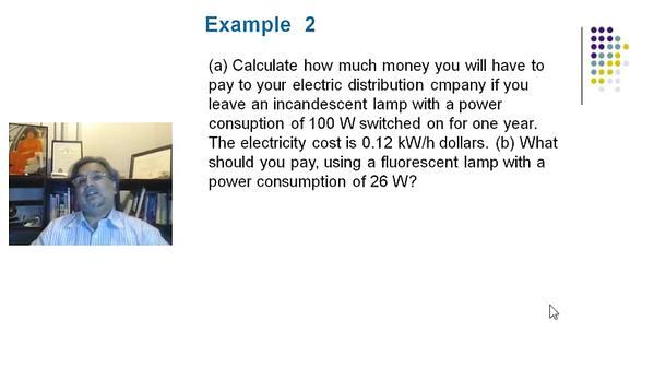 Circuits Segment 3: Electrical Power and Energy