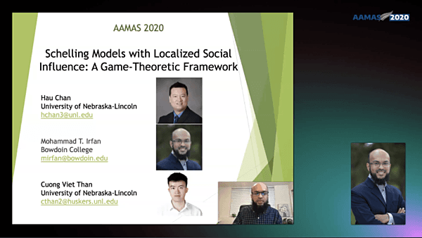 Schelling Models with Localized Social Influence: A Game-Theoretic Framework