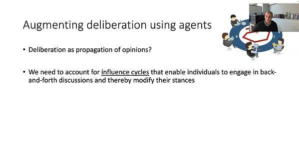 Augmented Democratic Deliberation: Can Conversational Agents Boost Deliberation in Social Media?