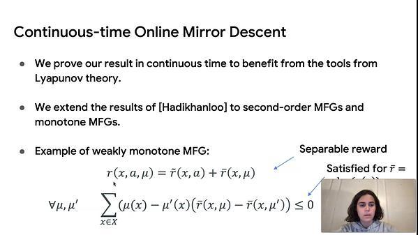 Scaling Mean Field Games with Online Mirror Descent
